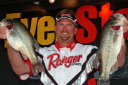 Pro Jimmy Reese of Witter Springs, Calif., took over fourth place after netting a total catch of 15 pounds, 6 ounces.