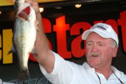 Co-angler Kirk Beardsley of Huntington Beach, Calif., used a two-day catch of 21 pounds, 8 ounces to finish the Clear Lake event in fourth place and walk away with $2,380 in winnings.