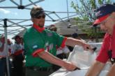 7-Up pro J.T. Kenney of Frostburg, Md., is in fourth place with a two-day total of 29 pounds, 15 ounces.