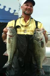 Pro Bobby Barrack of Oakley, Calif., used a total catch of 37 pounds, 3 ounces to qualify for the top-10 cut in second place.