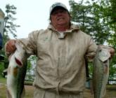 Bob Plemmons of Kernersville, N.C., moved up to the fifth spot in the Pro Division by catching the third-heaviest limit Thursday - 18 pounds, 2 ounces. His opening-round total was 30-9.