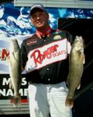 Carl Grunwaldt moved up to third place after two days of competition on Devils Lake.