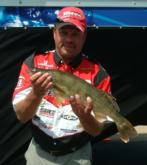 John Kolinski managed another 20-pound limit on day three and finished the day in fifth place.