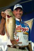 Pro Clark Wendlandt of Cedar Park, Texas, caught the second-heaviest limit Thursday - 17 pounds, 1 ounce - and ended the opening round with 31-13. He placed fifth.