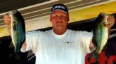 Pro Jim Jones of Big Bend, Wis., caught a 15-pound, 5-ounce limit for second place in the Pro Division.