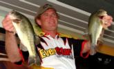 Pro Rick Morris of Lanexa, Va., climbed to fourth place with a five-bass weight of 11 pounds, 4 ounces.
