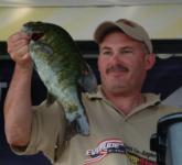 Co-angler Scott Jones caught 18-6 over two days to end the tournament in fourth place.