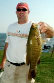 Dana Perrotte of Winooski, Vt., caught a five-bass limit weighing 17 pounds, 1 ounce to lead the Co-angler Division.