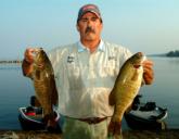Pro Ricky Doyle of Keeseville, N.Y., placed fourth with a weight of 36 pounds, 2 ounces.