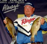 Jacob Powroznik of Prince George, Va., grabbed the fourth slot for the pros with a limit weighing 16 pounds, 3 ounces.