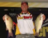 Mark Dowd will enter the final day of competition from the No. 5 spot thanks to his day-three catch of 17-2.