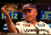 Opening-round leader Tommy Biffle fell to seventh on day three with four bass weighing 7 pounds, 5 ounces.