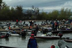 Boater congestion could be an issue during tomorrow