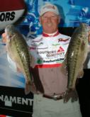 Tom Mann Jr. rebounded on day two, bringing in enough fish to jump from 88th to 19th in the standings.