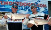 Stephen Stork of Houston and Terry Thomas of Pasadena, Texas, rounded out the top five teams with a limit weighing 14 pounds, 9 ounces.