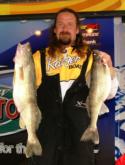 Paul Fallaw moved up from 10th place to fourth place courtesy of a five-walleye limit that weighed 28 pounds, 12 ounces.