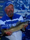 Jack Adams held on to his lead in the co-angler division, catching a four-day total weight of 77 pounds, 4 ounces.