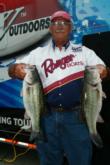 Pro Ken Ellis of Bowman, S.C., is in fifth place with 20 pounds, 9 ounces.