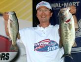 Hideki Maeda earned first place in the Co-angler Division with a limit weighing 16 pounds even.