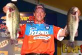 Gabe Bolivar improved his Angler of the Year chances with a day-one catch of 19-12 that put him in the No. 5 position.