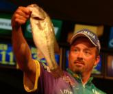 No. 4 pro Curt Lytle was surprised by his 13-pound, 13-ounce catch on day three.