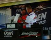 2006 Stren Series Central Division Angler of the Year Chris McCall chats about his day two on Sam Rayburn.