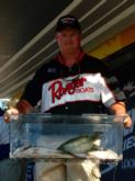 Pro David Moore continued his steady performance on the third day of competition. His limit weighed 13 pounds, 7 ounces.