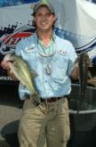 Gregory Jones of Mount Juliet, Tenn., leads the Co-angler Division of the FLW Series with 11 pounds, 1 ounce.