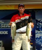 Michael Brown led the Pro Division after catching a two-day total of 26 pounds, 11 ounces. 