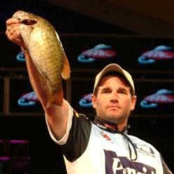His dad won a BFL here last week, and now Thomas Lavictoire the son is in fourth place with a day-three catch of 15 pounds, 5 ounces.
