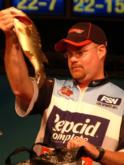 In fourth place with 27 pounds, 9 ounces over three days was Mark Mauldin of Cleveland, Tenn.