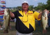 Pro Rick Byrnes of Tamaroa, Ill., earned the fourth spot with a limit weighing 15 pounds, 5 ounces.
