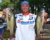 Pro Chad Grigsby of Maple Grove, Minn., tied for fifth place with a limit weighing 15 pounds, 4 ounces.