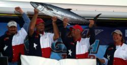 Team Lured Away led the way with a 38-pound, 7-ounce king in the finals but finished third with a total of 77-7.