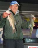 Pro Gary Yamamoto of Mineola, Texas is in second place with 11-2.