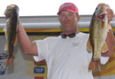 Pro Matthew Parker of Whitesburg, Ga., has grinded his way into third place with two consistent 15-pound-plus limits.