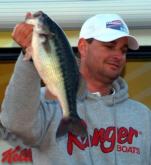 Scott Burke of Oakdale, Calif., finished second with a four-day total of 38-14. He caught a limit weighing 10-2 Saturday.