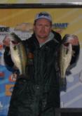 Pro Tony Davis of Williston, Fla., moved into the second place position with a two-day total of 26 pounds, 11 ounces.