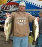 No. 4 pro Frank LeBaron boosted his catch with an 8-pound, 7-ouncer.