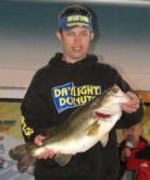 This 10-pound, 14-ounce monster earned Ronnie Hopkins Jr. $300 as the pro big-bass winner and is easily the heaviest bass caught in the tournament so far.
