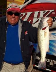 Fred Ward, a veteran pro out of Phoenix, caught a limit weighing 12 pounds, 1 ounce for third place.