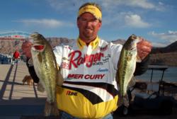 Jimmy Reese of Witter Springs, Calif., dropped a notch into fourth place in the Pro Division with a three-day total of 22 pounds, 6 ounces.