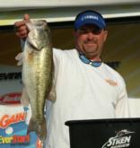Chad Prough drove approximately 90 miles today to catch his bass. He caught 16-5 to land in seventh.