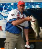 Tim Reneau sits in second place after day one with a limit weighing 27-11.