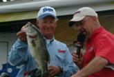 In the fifth position is co-angler Wayne Johnston, father of No. 5 pro Stephen Johnston.