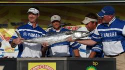 Team Reelin' finished in second place by catching a nice, 24-pound, 13-ounce king Sunday. They totaled 64-14 for the tournament.