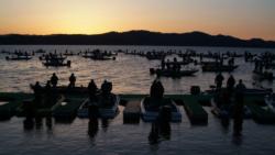 Anglers gather at Clear Lake