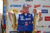 Wal-Mart co-angler Trevor Jancasz of White Pigeon, Mich., leads the Co-angler Division with 19-15.