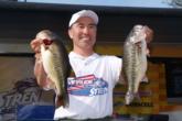 Co-angler Gary Haraguchi of Brentwood, Calif., finished third with a 76-1 total. He caught 20-9 Saturday.