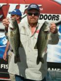 Leading the Wyoming contingent is Tom Schachten with 17 pounds, 2 ounces on day one.
